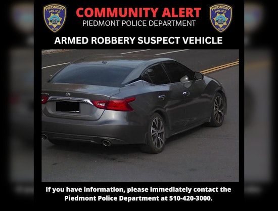 Armed Robbery in Piedmont; Suspects Still at Large