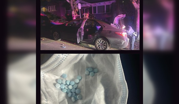 Piedmont Police Bust Headlight-less Car Thieves Packing Oxy Pills