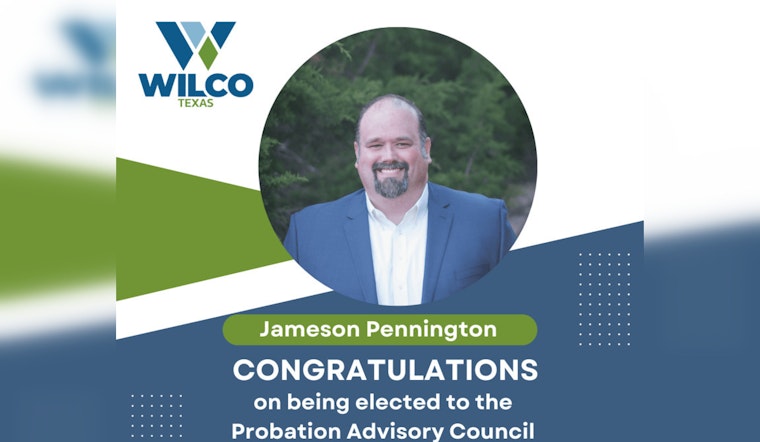 Probation Advisory Council Welcomes Williamson County CSCD Director Jameson Pennington