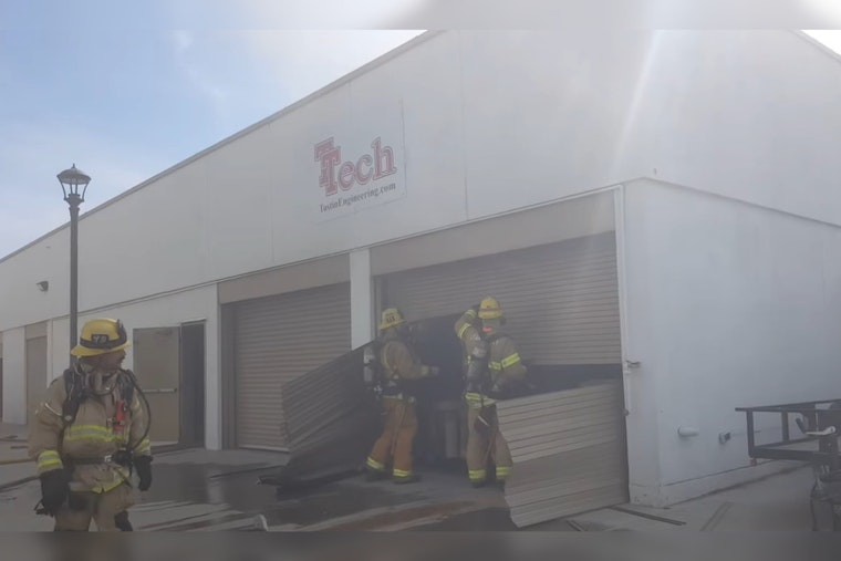 Quick OCFA Response Saves Tustin High School from Raging Engineering Building Blaze
