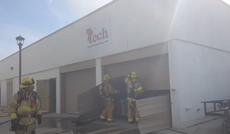 Quick OCFA Response Saves Tustin High School from Raging Engineering Building Blaze