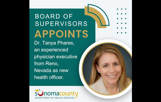 Reno Physician Dr. Tanya Phares Appointed as New Sonoma County Health Officer