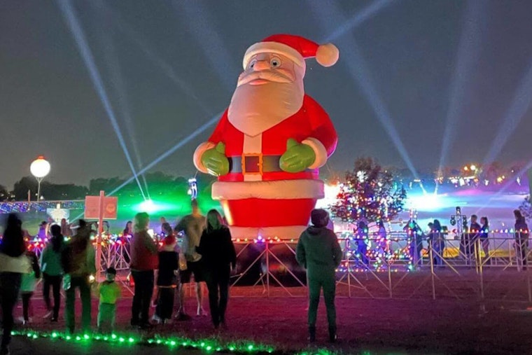 Holiday Cheer Lights Up the Season with Bands and Balloons