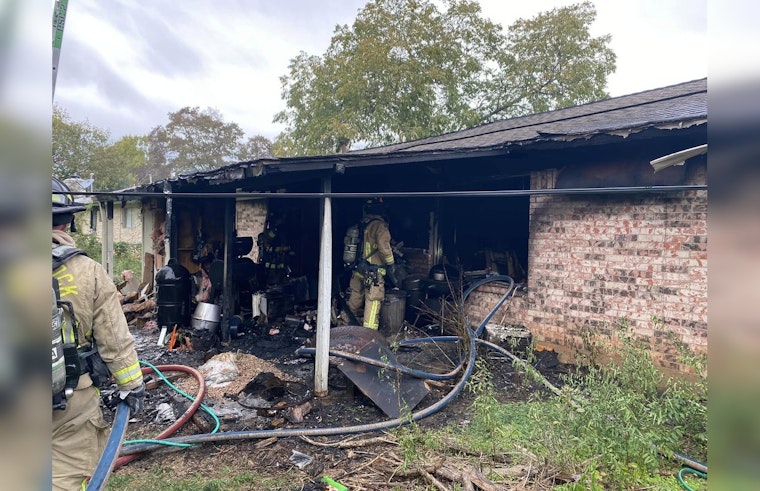 Round Rock Tragic Fire Torches Texas Patio on Thanksgiving