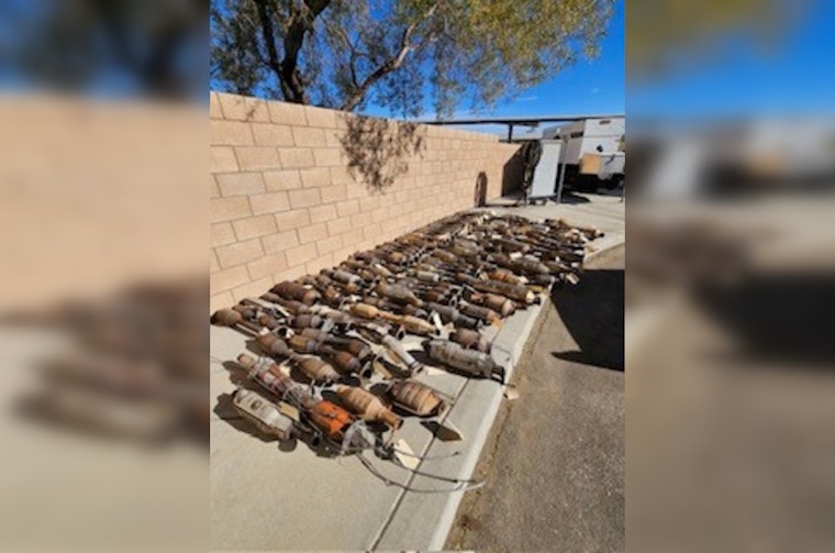 San Bernardino Task Force Busts Chop Shop, Recovering Stolen Vehicles and Catalytic Converters in Victorville