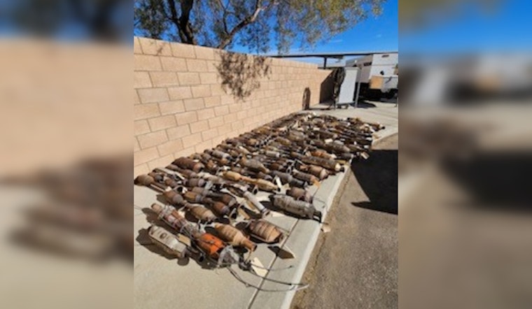San Bernardino Task Force Busts Chop Shop, Recovering Stolen Vehicles and Catalytic Converters in Victorville