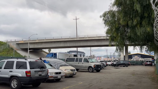 San Diego's SR 67 Underpass Now a Safe Haven for Homeless