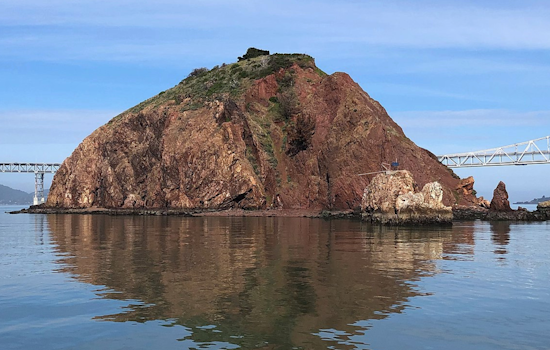 San Francisco Bay's Private Red Rock Island on Sale for $25 Million