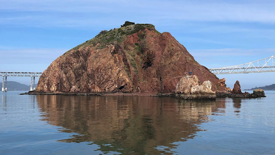 San Francisco Bay's Private Red Rock Island on Sale for $25 Million