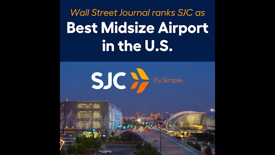 San José Mineta Soars to the Top, Best Midsize US Airport