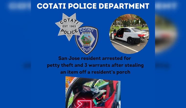 San Jose Porch Pirate Pinched, Ring Camera and Cotati PD's Speedy Response Highlight Tech's Crime-Fighting Potential