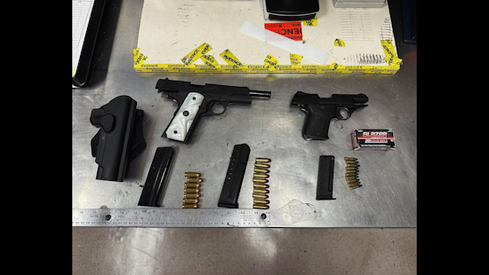 San Pablo Cops Nab Drugged Driver with Rolling Arsenal