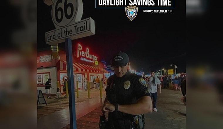 Santa Monica Police Department Promotes Safety During Darker Days