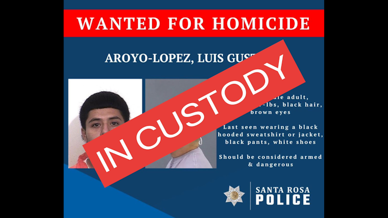 Santa Rosa Decapitation Case, Primary Suspect Aroyo-Lopez Apprehended in San Francisco