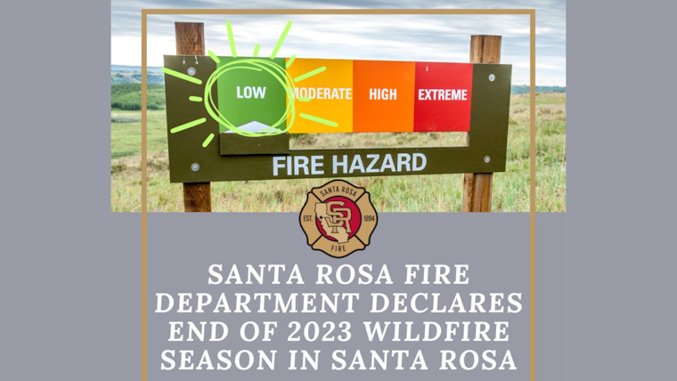 Santa Rosa Fire Department Declares End to 2023 Wildfire Season, a Blueprint for Fire Management Success