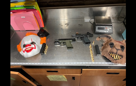 Santa Rosa Traffic Stop Uncovers Loaded Firearms and Halloween Masks