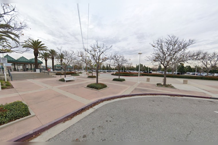 Man Caught on Camera Igniting Dumpster Fire at Rancho Cucamonga Train Station