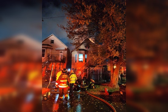 Fire on W. 38th Street Claims Life as Chicago Firefighters Battle Ferocious Inferno