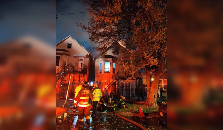 Fire on W. 38th Street Claims Life as Chicago Firefighters Battle Ferocious Inferno
