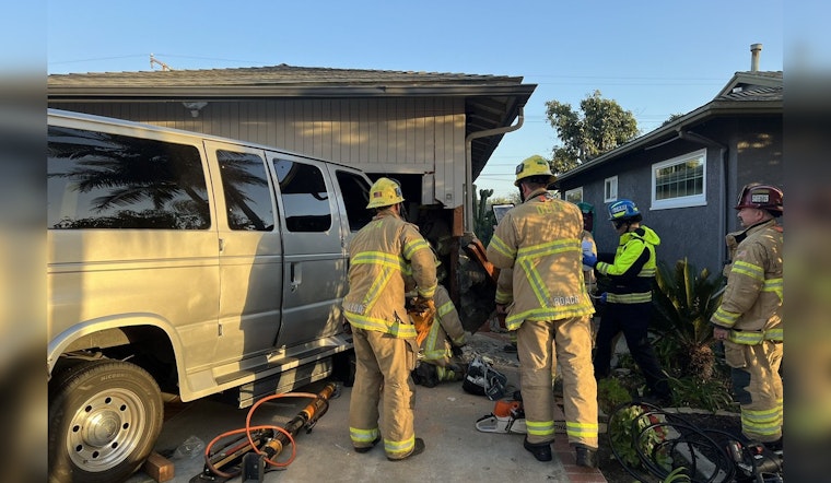 Tustin Tragedy Averted, Hero Firefighters Rescue Woman Trapped in Garage Smash-Up
