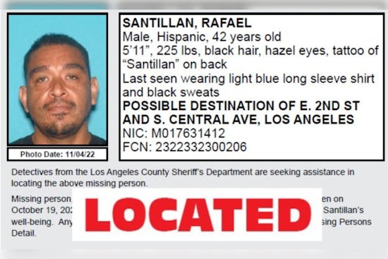 UPDATE: Lost and Found, South Gate Man's Mysterious Disappearance Ends With Community-Wide Cheers as LASD Announces Safe Return