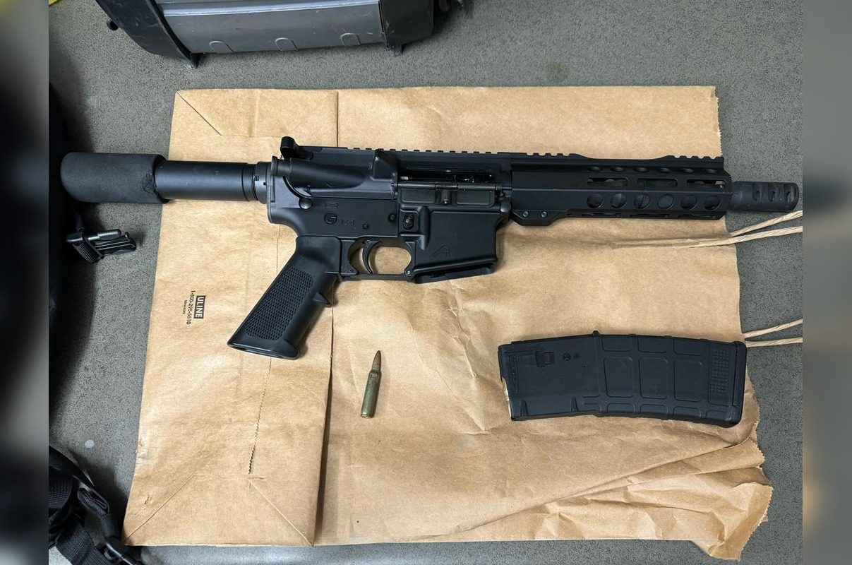 Vallejo Man Caught with Illegal "AR Pistol" During Traffic Stop in