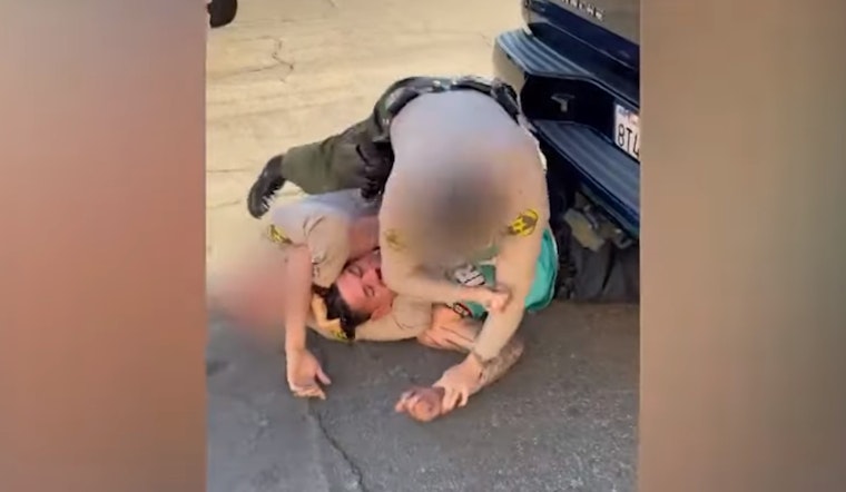 Viral Video: Deputies Put Amputee in Chokehold Then Punch Him, Los Angeles Sheriff Recovers Loaded Gun