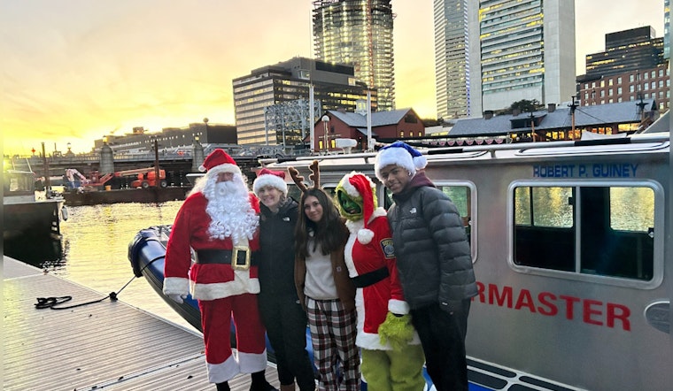 Yuletide Splash Santa and the Grinch Team Up With Boston PD to Launch