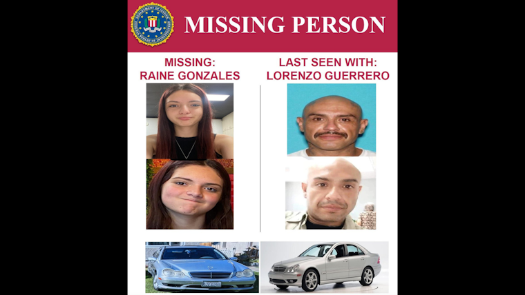 13-Year-Old Raine Gonzales Missing, Public's Help Sought in Search with FBI San Diego