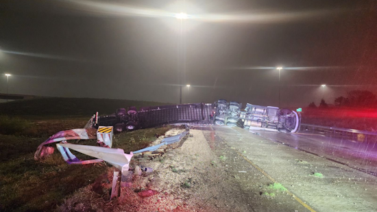 18-Wheeler Accident on I-635 Near SH-114 in Grapevine Snarls Morning Commute