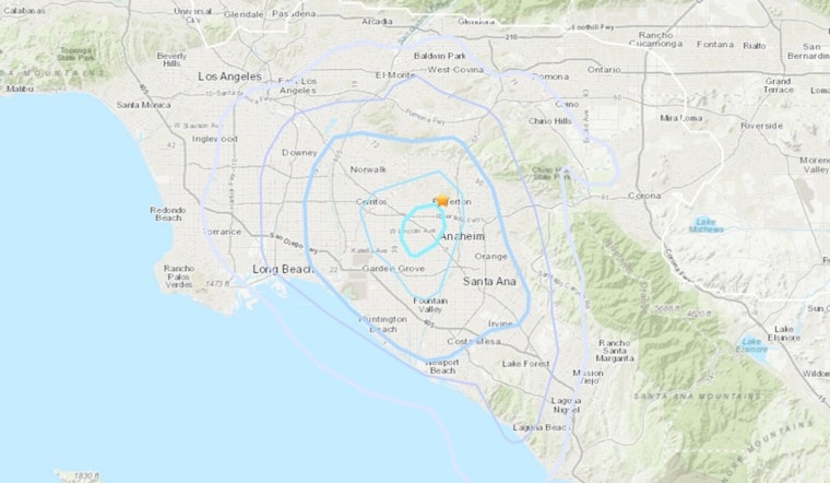 3.5-Magnitude Earthquake Rattles Southern California, Felt at Disneyland