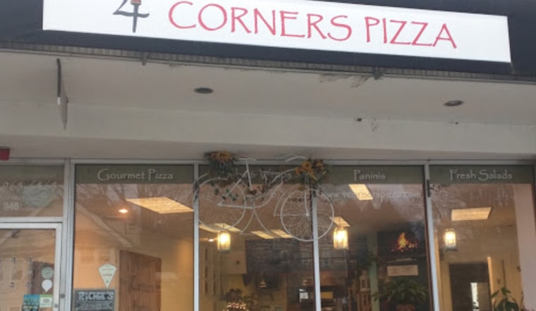 4 Corners Pizza Expands Offerings with Second Location at Dedham's Legacy Place from Newton to Nosh