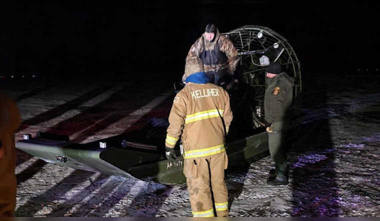 50 Anglers Rescued as Winds Rip Red Lake Apart