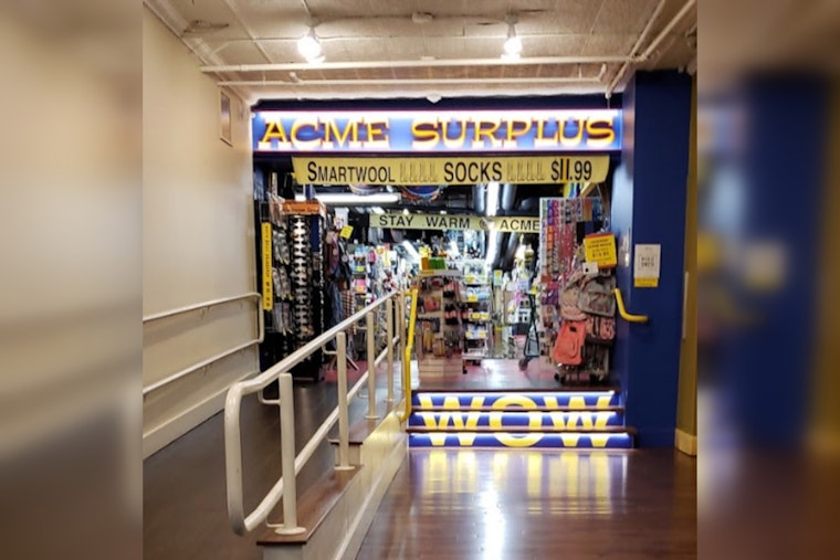 Acme Surplus to Close After 43 Years in Northampton, Bidding Farewell to Local Shoppers