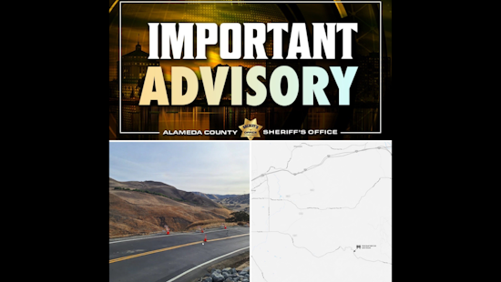 Alameda County Closes Tesla Road Amid Landslide Concerns, Urges Commuters to Follow Detours