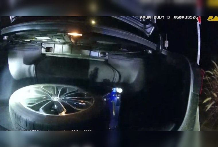 Alert Resident Tips Off Police Leading to Arrest of Trio Suspected of Car Part Theft at Night