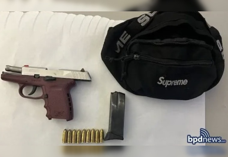 Andover Resident Charged With Firearm Possession After Traffic Stop in Boston's Roxbury Neighborhood
