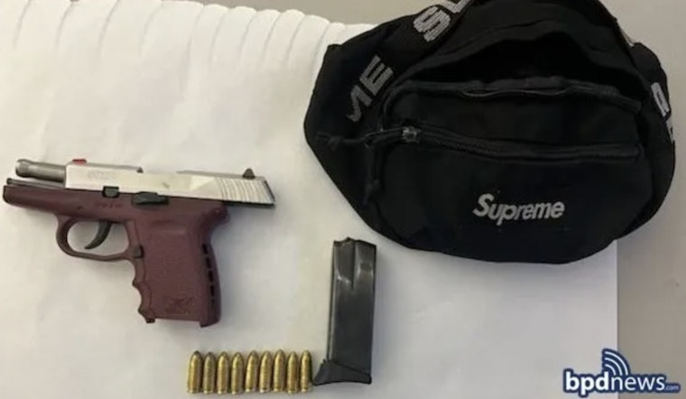 Andover Resident Charged With Firearm Possession After Traffic Stop in Boston's Roxbury Neighborhood