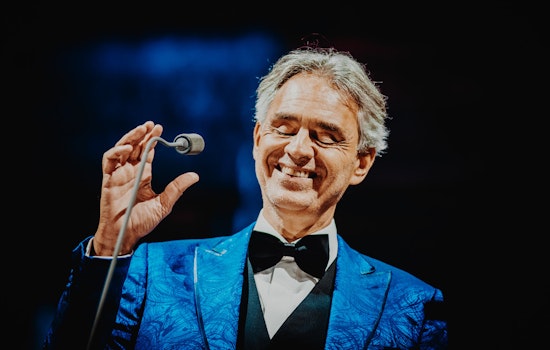 Andrea Bocelli Reschedules Boston, Baltimore, Philadelphia, and Hartford Shows After Health Concerns