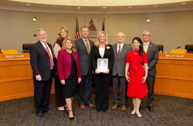 Anoka County's Pam LeBlanc Wins Outstanding Service Award for 42 Years