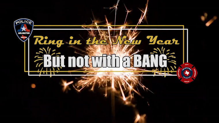 Arlington Imposes $2,000 Fine for Illegal New Year's Fireworks, Launches Reporting Webpage