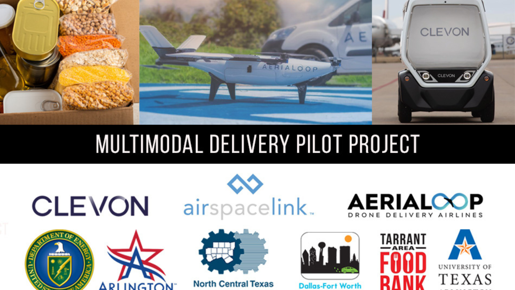 Arlington's Food Delivery Future Soars with Drone & Robot Fleet