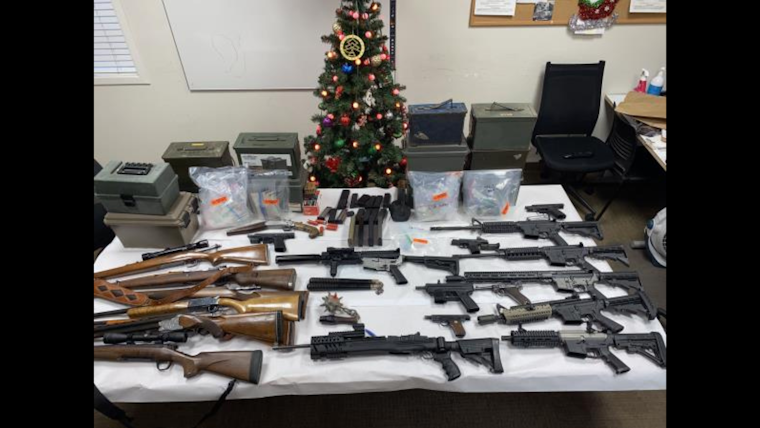Massive Arsenal and Drugs Seized in San Diego Sheriff's Bust, Four Suspects Face Serious Charges