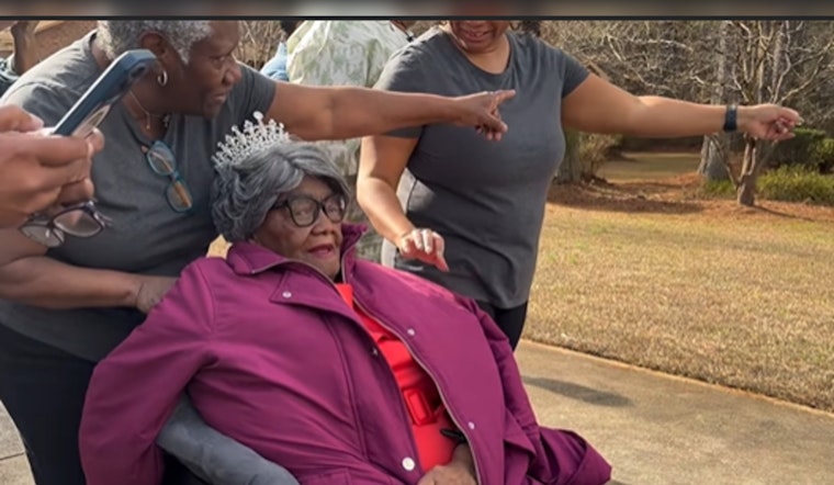 Atlanta Law Enforcement Honors Lillie Mae Hightower with 101st Birthday Parade