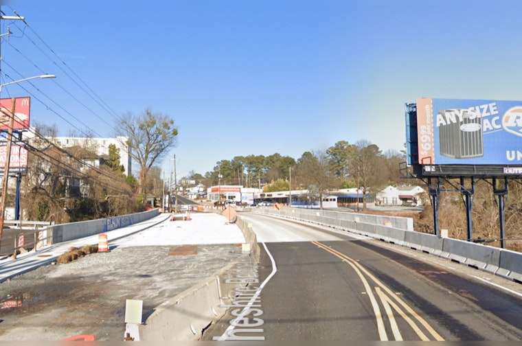 Atlanta's Cheshire Bridge Road Closed Indefinitely After Fire Near Suspected Homeless Camp