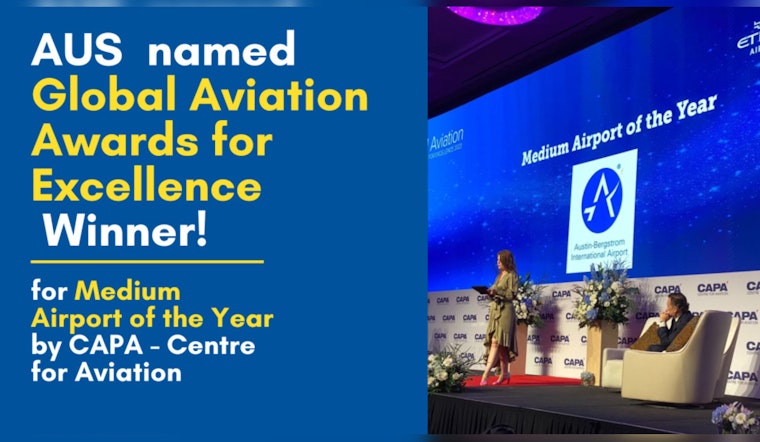 Austin-Bergstrom International Airport Crowned Medium-Sized Airport of the Year Amidst Expansion and Recovery