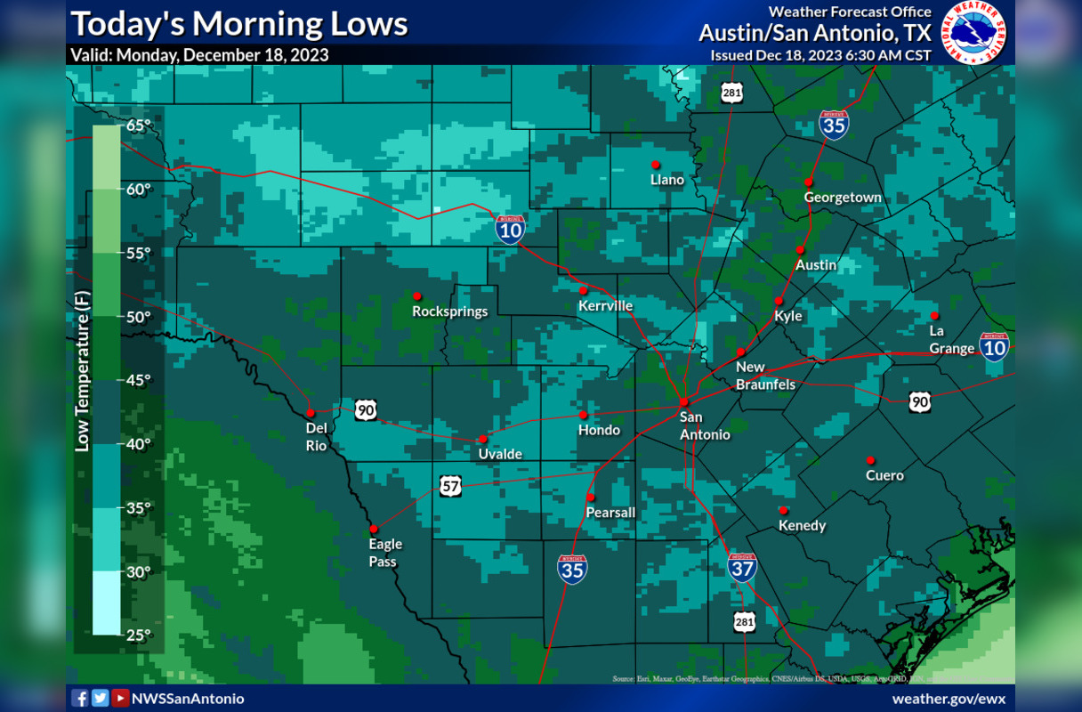 Austin Hits Season's First Freeze, Echoes Historic Cold Snap Patterns