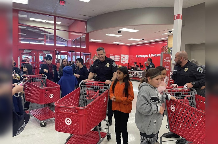 Austin Police and Amigos en Azul Spread Holiday Joy with 'Shop with a Cop' Event