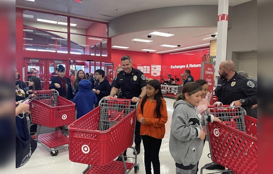 Austin Police and Amigos en Azul Spread Holiday Joy with 'Shop with a Cop' Event