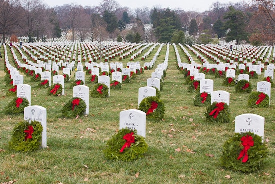 Austin Unites in Remembrance, 3,300 Wreaths Adorn Texas State Cemetery on National Wreaths Across America Day